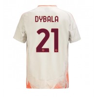 Maglia Calcio AS Roma Paulo Dybala #21 Seconda Divisa 2024-25 Manica Corta